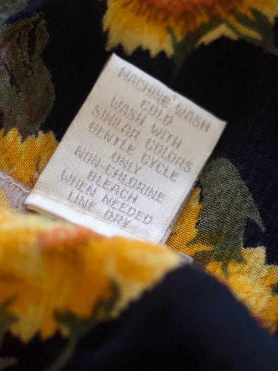 Vintage 90’s Sleeveless Sunflower Midi Dress - Picture 6 of 6